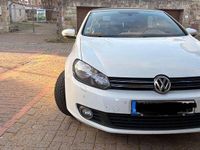 Gebraucht VW Golf Cabriolet Basis 122 PS (89 kW) 2014 Weiß Cabrio