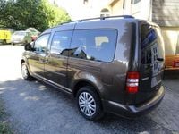 Gebraucht VW Caddy Maxi Trendline 105 PS (77 kW) 2014 Toffeebraun metallic Van / Kleinbus