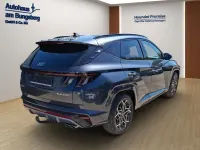 Gebraucht Hyundai Tucson N Line 150 PS (110 kW) 2024 Schwarz SUV
