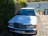 Gebraucht Mercedes 190 120 PS (88 kW) 1989 Weiß Limousine