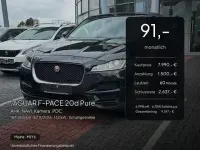 Gebraucht Jaguar F-Pace Pure 251 PS (184 kW) 2016 Schwarz SUV