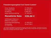 Neu Ford Transit Custom Trend 232 PS (170 kW) 2025 Weiß Limousine