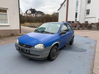 Gebraucht Opel Corsa 54 PS (39 kW) 1998 Blau Kleinwagen