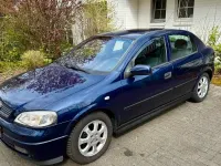 Usata Opel Astra 85 CV (62 kW) 2001 Blu Station wagon