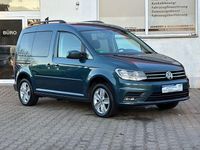 Gebraucht VW Caddy Comfortline 125 PS (91 kW) 2017 Grün Van / Kleinbus