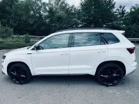 Gebraucht Skoda Karoq SportLine 150 PS (110 kW) 2025 Weiß SUV