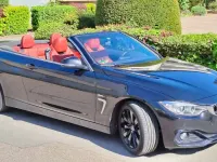 Gebraucht BMW 420 Cabriolet Sport Line 190 PS (139 kW) 2015 Schwarz Cabrio