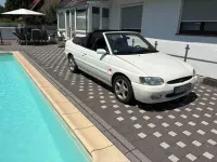 Gebraucht Ford Escort Cabriolet 116 PS (85 kW) 1996 Weiß Cabrio