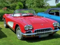 Gebraucht Chevrolet Corvette C1 340 PS (250 kW) 1962 Rot Cabrio