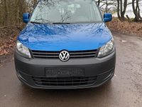 Gebraucht VW Caddy 75 PS (55 kW) 2014 Blau Van / Kleinbus