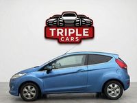 Gebraucht Ford Fiesta Titanium 97 PS (71 kW) 2009 Blau Kleinwagen