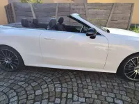Gebraucht Mercedes E220 AMG line 194 PS (142 kW) 2020 Weiß Cabrio
