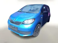 Gebraucht Skoda Citigo Active 60 PS (44 kW) 2018 Costa azul metallic Kleinwagen