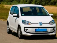 Gebraucht VW up! 75 PS (55 kW) 2014 Weiß Kleinwagen