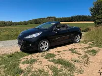Gebraucht Peugeot 207 CC Premium 120 PS (88 kW) 2011 Schwarz Cabrio