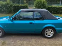 Gebraucht Ford Escort Cabriolet 75 PS (55 kW) 1990 Blau Cabrio