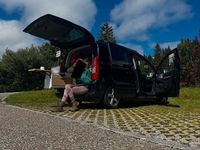 Gebraucht Peugeot Partner Tepee 120 PS (88 kW) 2012 Schwarz Van / Kleinbus