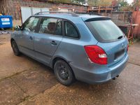 Gebraucht Skoda Fabia 75 PS (55 kW) 2009 Blau Kombi