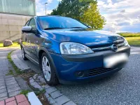 Gebraucht Opel Corsa 59 PS (43 kW) 2002 Blau Kleinwagen