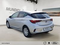 Gebraucht Opel Astra 125 PS (91 kW) 2018 Argon silber/ice silver (m2) Limousine