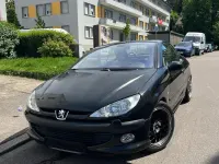 Gebraucht Peugeot 206 CC 136 PS (100 kW) 2002 Schwarz Cabrio