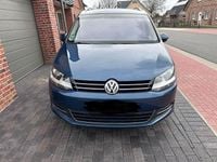 Gebraucht VW Sharan Highline 150 PS (110 kW) 2017 Blau Van / Kleinbus