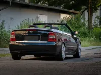 Gebraucht Opel Astra 147 PS (108 kW) 2002 Schwarz Cabrio