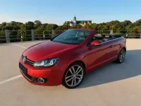 Gebraucht VW Golf Cabriolet Highline 140 PS (102 kW) 2012 Rot Cabrio