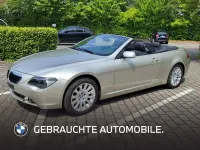 Gebraucht BMW 630 Cabriolet Sport Line 258 PS (189 kW) 2006 Silber Cabrio