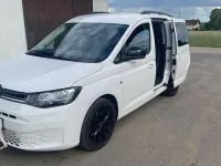 Gebraucht VW Caddy 122 PS (89 kW) 2021 Weiß Van / Kleinbus