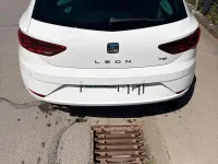 Używany Seat Leon 125 KM (91 kW) 2017 Biały Sedan/Limuzyna