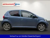 Gebraucht Toyota Aygo 68 PS (50 kW) 2008 Hellblau Kleinwagen