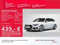 Gebraucht Audi A4 S-Line 204 PS (150 kW) 2024 Gletscherweiß metallic Kombi