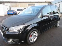 Gebraucht VW Touran Match 140 PS (102 kW) 2012 Schwarz Van / Kleinbus