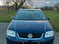 Gebraucht VW Touran Highline 105 PS (77 kW) 2004 Blau Van / Kleinbus