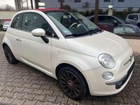 Gebraucht Fiat 500 Lounge 101 PS (74 kW) 2009 Funk white Cabrio