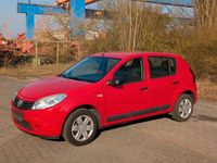 Gebraucht Dacia Sandero 75 PS (55 kW) 2009 Rot Kleinwagen