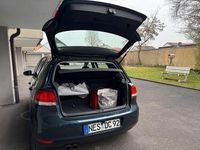 Gebraucht VW Golf VI Comfortline 122 PS (89 kW) 2009 Blau Kleinwagen