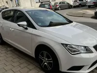 Usata Seat Leon Reference 110 CV (80 kW) 2014 Bianco Utilitaria