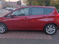 Second-hand Nissan Note Acenta 98 CP (72 kW) 2016 Roșu Hatchback