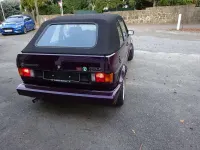 Gebraucht VW Golf Cabriolet 98 PS (72 kW) 1992 Violett Cabrio