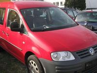 Gebraucht VW Caddy Life 75 PS (55 kW) 2007 Rot Van / Kleinbus