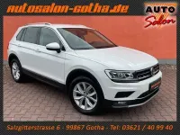 Gebraucht VW Tiguan Highline 190 PS (139 kW) 2020 Weiß SUV