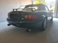 Usata Mazda MX5 110 CV (80 kW) 2000 Verde Cabrio