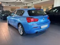 Gebraucht BMW 118 Sport Line 136 PS (100 kW) 2017 Seaside blue metallic Kleinwagen