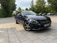 Gebraucht Mercedes C220 Avantgarde 170 PS (125 kW) 2015 Blau Limousine