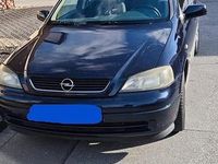 Gebraucht Opel Astra 84 PS (61 kW) 2003 Blau Kombi