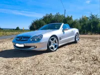 Gebraucht Mercedes SL350 AMG 245 PS (180 kW) 2005 Silber Cabrio