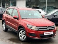 Gebraucht VW Tiguan Trendline 110 PS (80 kW) 2014 Rot SUV