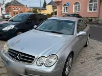 Gebraucht Mercedes CLK240 170 PS (125 kW) 2004 Silber Coupé